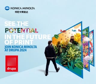 柯尼卡美能达参展主题发布——数印革新，尽显锋芒！